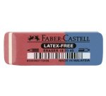 FABER-CASTELL Gomme combinée en caoutchouc 7070-40, rouge /