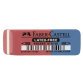 FABER-CASTELL Gomme combinée en caoutchouc 7070-40, rouge /