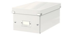 Boîte de rangement pour DVD Click & Store