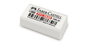 FABER-CASTELL Radiergummi aus Kunststoff 7086-30