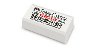 FABER-CASTELL Gomme en plastique 7086-30