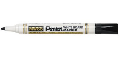Marqueur pour tableau blanc MW85, pointe ogive, noir