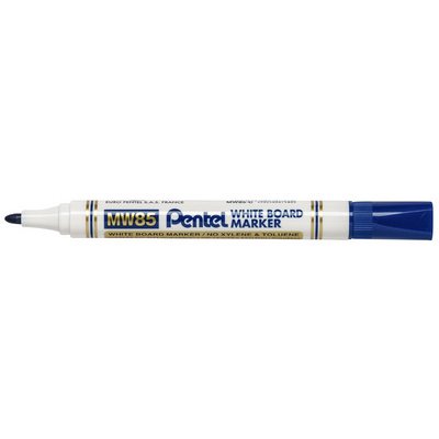 Marqueur pour tableau blanc MW85, pointe ogive, bleu