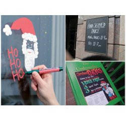 Marqueur décoratif 'Wet Erase' SMW56,pointe biseautée