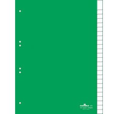 Intercalaires en plastique, PP, 15 touches