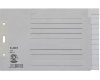 Intercalaires en papier naturel, blanc, A5 paysage