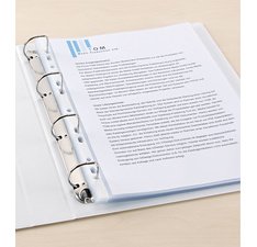 pochette perforée Premium, A4, PP, 0,12 mm
