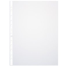 Pochette perforée Standard, A4, PP, 0,09 mm, grainé