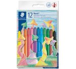 Crayon en cire Noris, étui plastique de 12