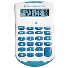 calculatrice TI-501, battérie