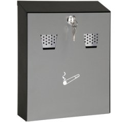 Compacte wandasbak, 3,1 liter, plaatstaal
