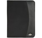 Conférencier Elegance, A4, similicuir/nylon, noir