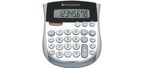 Calculatrice de bureau TI-1795 SV - 17955SV/FBL/11E1 Texas Instrument