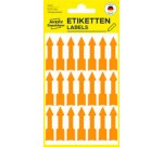 Etiquette de signal. 'flèche', 39 x 9 mm