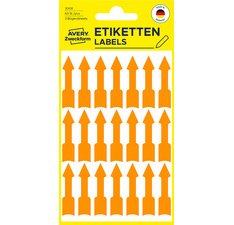 Etiquette de signal. 'flèche', 39 x 9 mm