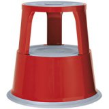 Tabouret marchepied, en métal, RAL 9005