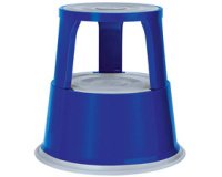 Tabouret marchepied, en métal, RAL 9005