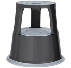 Tabouret marchepied, en métal, RAL 9005