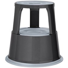Tabouret marchepied, en métal, RAL 9005