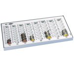 Monnayeur compact, capacité: 246,40 EUR, gris lumière