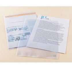 Pochette coin Premium, A4, PP, 0,15 mm, grainé