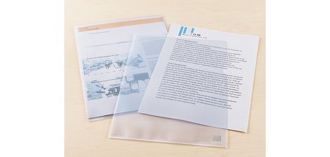 Pochette coin Premium, A4, PP, 0,15 mm, grainé