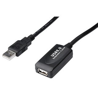 rallonge USB, mâle - femelle, 20,0m, USB-A