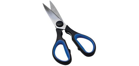 Ciseaux droitiers multi-usage bouts pointus Wedo Soft-Cut 21 cm