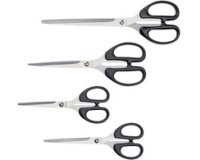 Ciseaux professionnels, longueur: 210 mm, noir