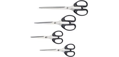 Ciseaux professionnels, longueur: 160 mm, noir