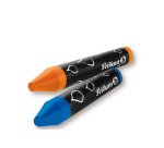 Crayons de cire épais 666/8WL, rond, soluble dans l'