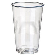 Gobelet en plastique PP, 0,4 l, transparent