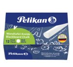 Craie pour tableaux noirs 755/12, blanc, étui carton