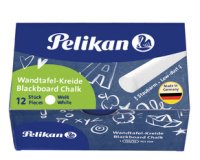 Craie pour tableaux noirs 755/12, blanc, étui carton