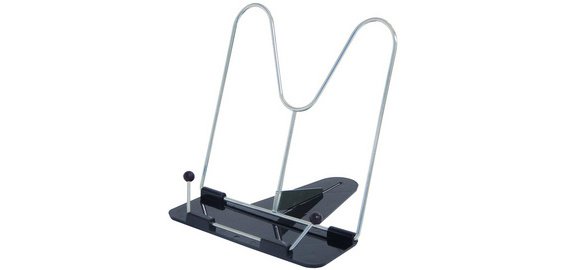 Pupitre de lecture, avec support en plastique, standard