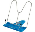 Pupitre de lecture, avec socle en plastique,translucide