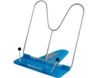 Pupitre de lecture, avec socle en plastique,translucide