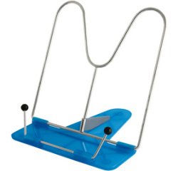 Pupitre de lecture, avec socle en plastique,translucide