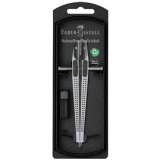 FABER-CASTELL Compas à réglage rapide GRIP, argent
