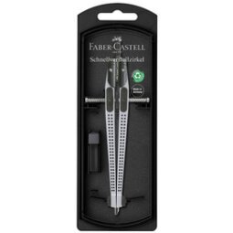 FABER-CASTELL Compas à réglage rapide GRIP