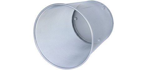 Corbeille à papier Office, 18 litres, en fil métallique