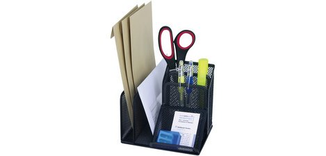 Multipot Office, 4 compartiments,  fil métallique