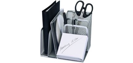 Multipot Office, 4 compartiments,  fil métallique