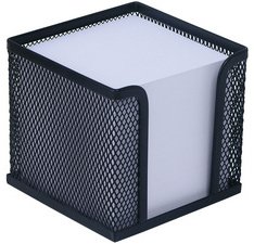 Bloc cube avec boîtier 'Office', fil métallique