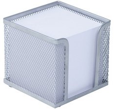 Bloc cube avec boîtier 'Office', fil métallique