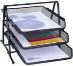 Corbeille à courrier Office, 3 compartiments