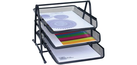 Corbeille à courrier Office, 3 compartiments