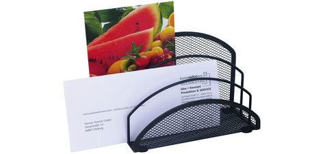 Office mail sorter, in wire mesh