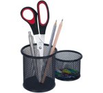 Set de pots à crayons Office,  en fil de fer