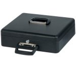 Caisse à monnaie avec trieur de pièces, noir